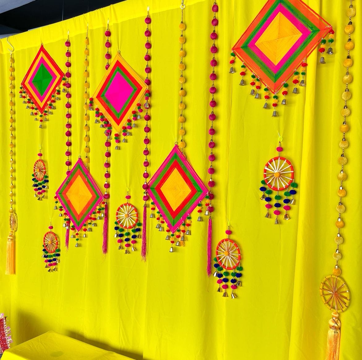 Haldi Backdrop decoration- Groom’s Haldi