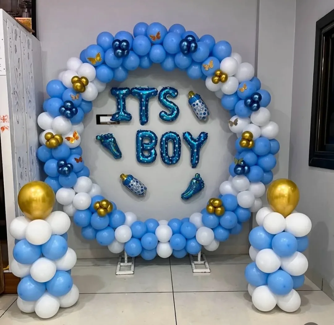 Baby Welcome Hoop Decor