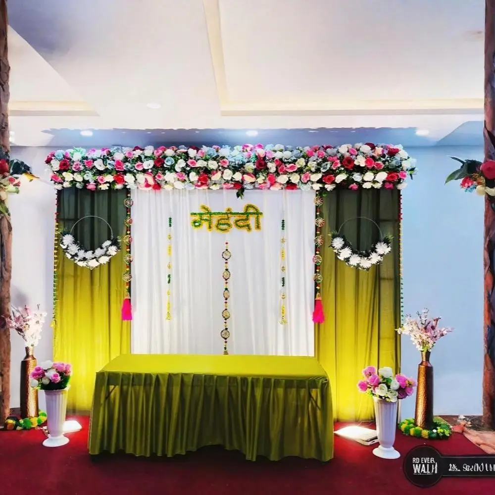 Desi Mehndi Decoration
