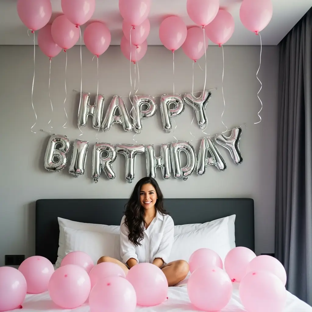 Simple Birthday Room Decoration