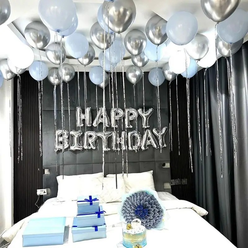 Simple Balloon Birthday Surprise