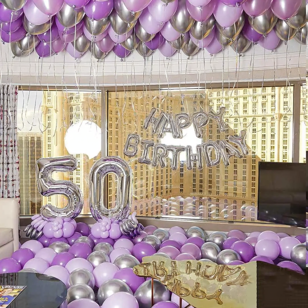 Purple Theme Decoration