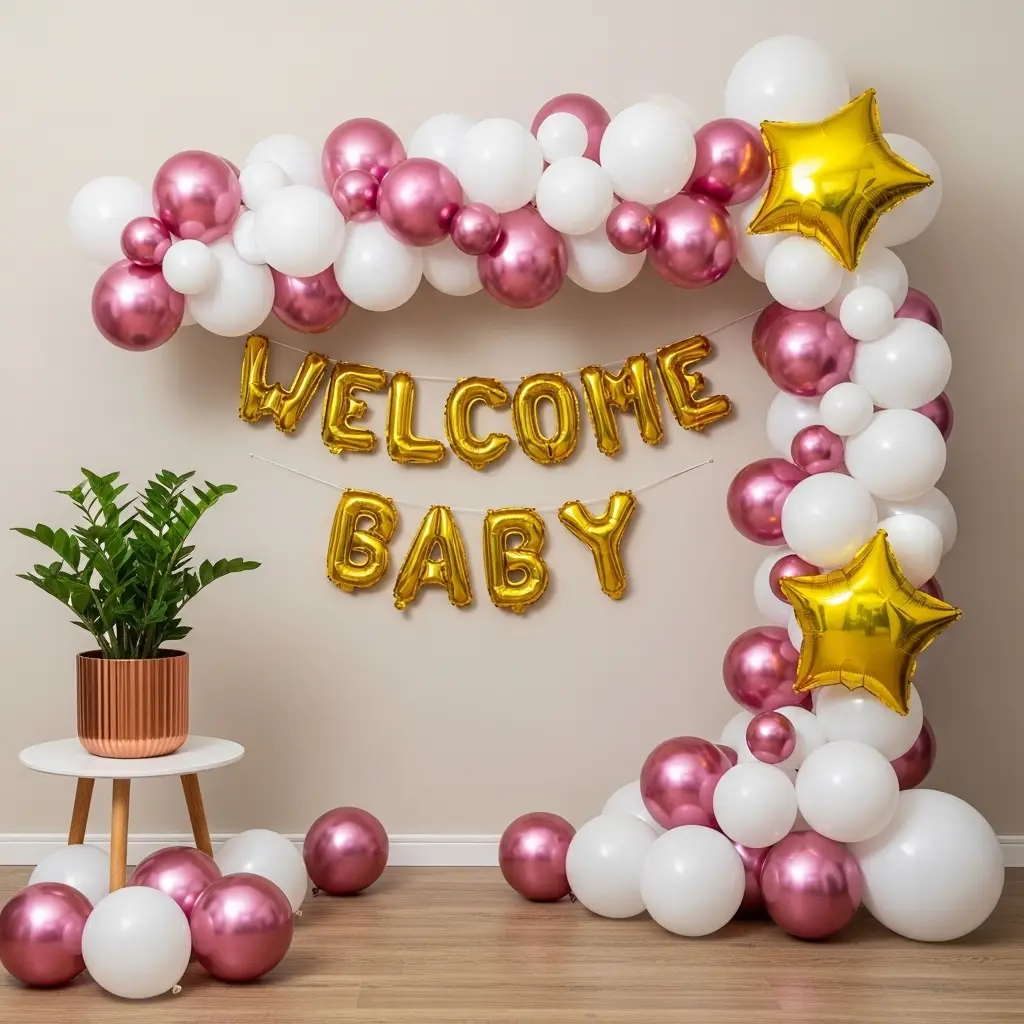 Decoration for Baby Welcome at Home Hydrabad