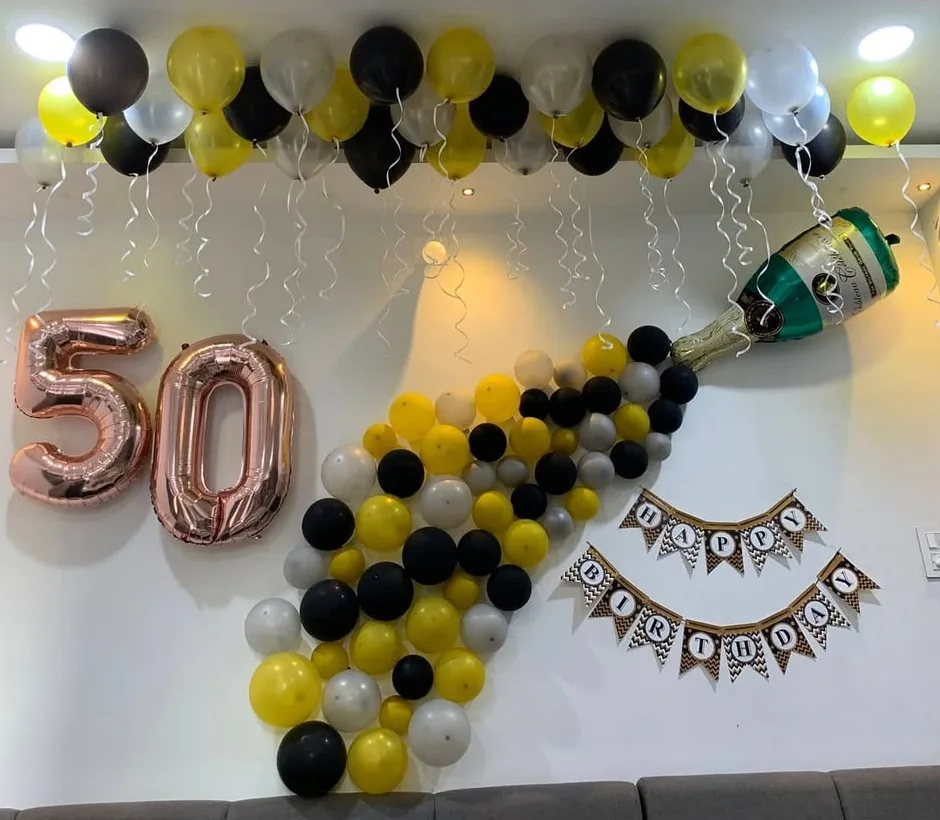 Golden Champagne Celebration