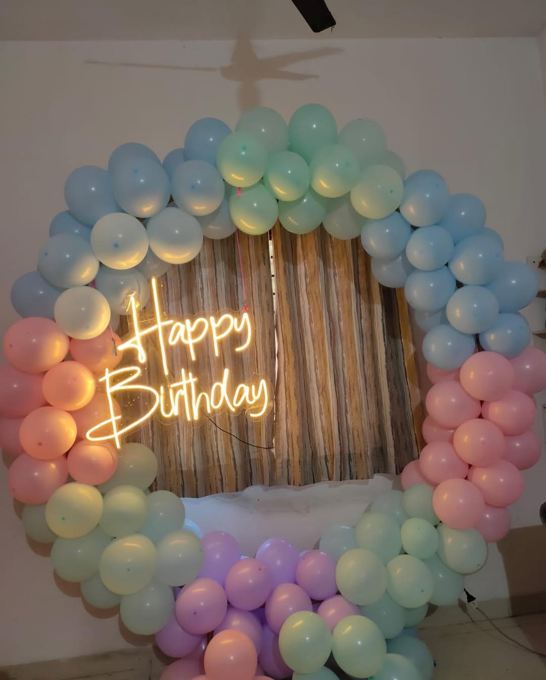 Pastel Dreams Birthday Circle
