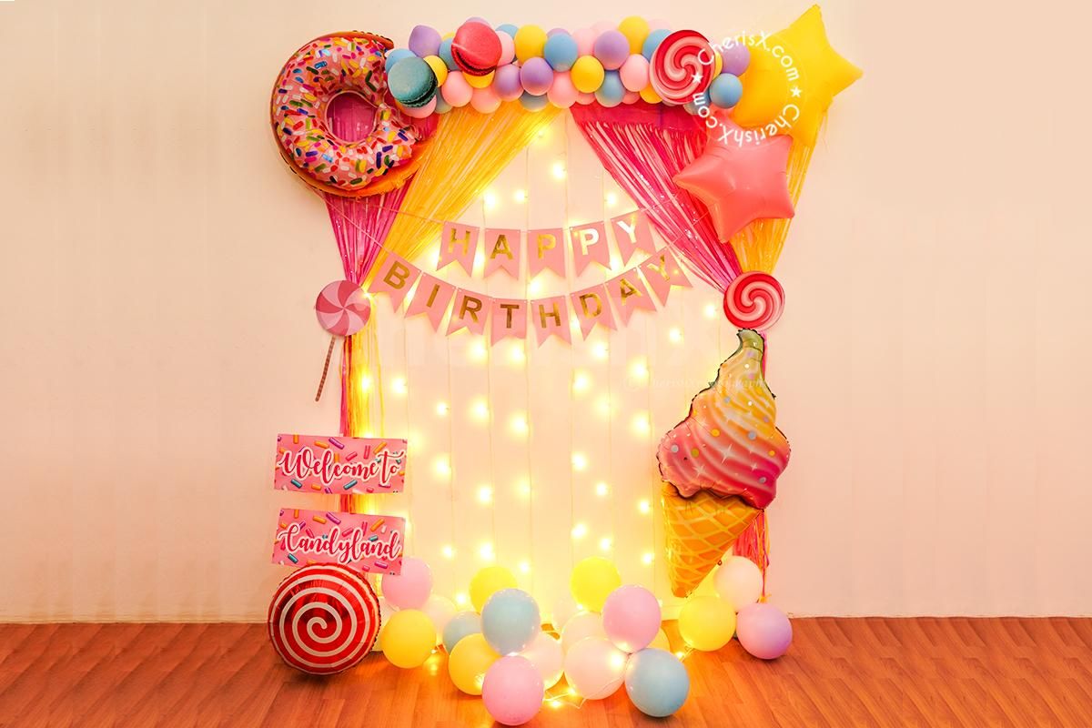 Candy Land Birthday Decoration