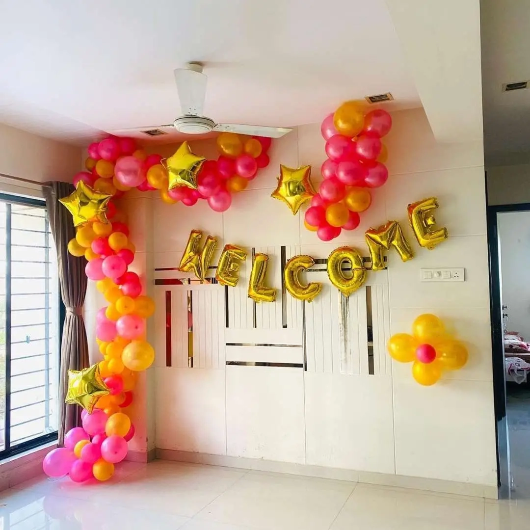 Welcome Balloon Arch Decoration