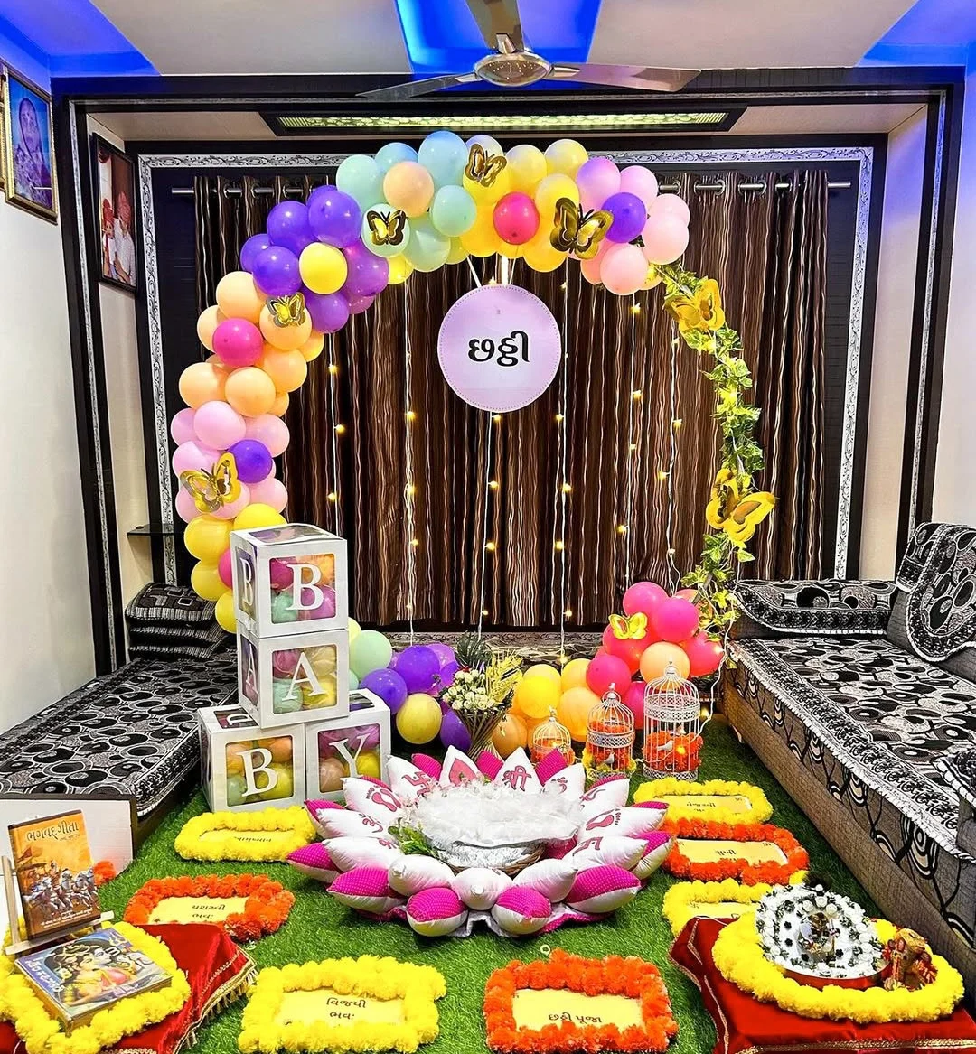 Traditional Baby Welcome Ceremony Decor