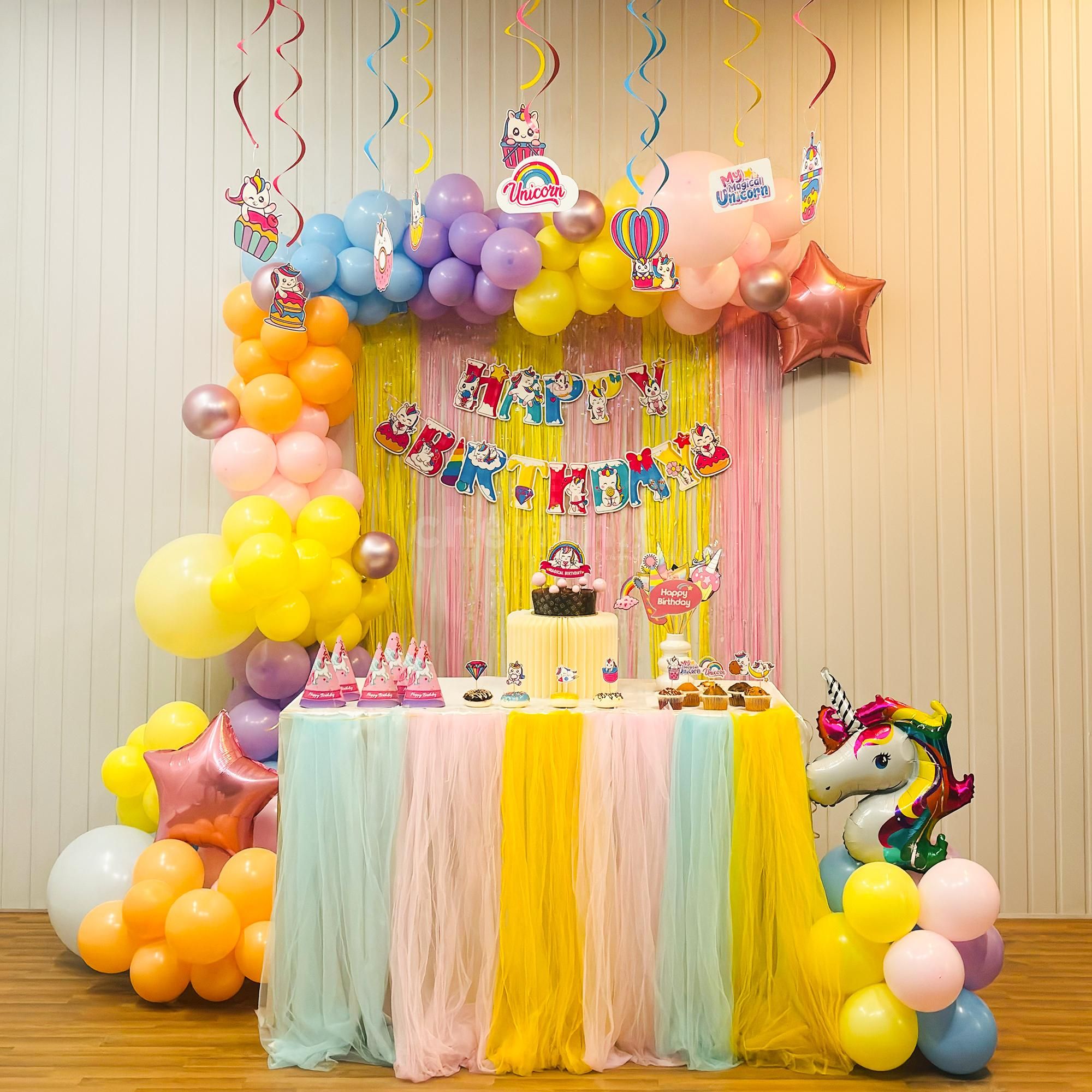 Unicorn Wonderland Magic Bday Decor