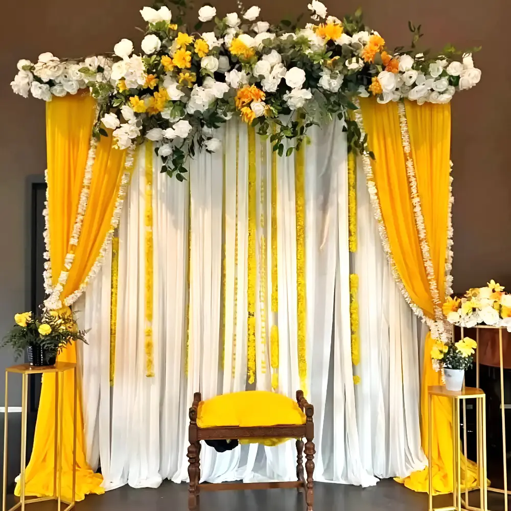 Sunshine Haldi Decoration