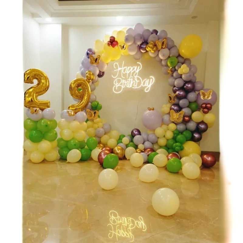 Premium Ring Balloon Decoration Surprise for her Birthday