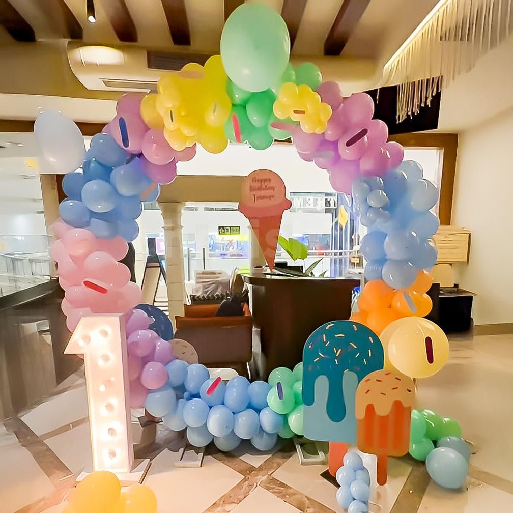 Sweet Treat And Balloons Decor For Sweetie Pies