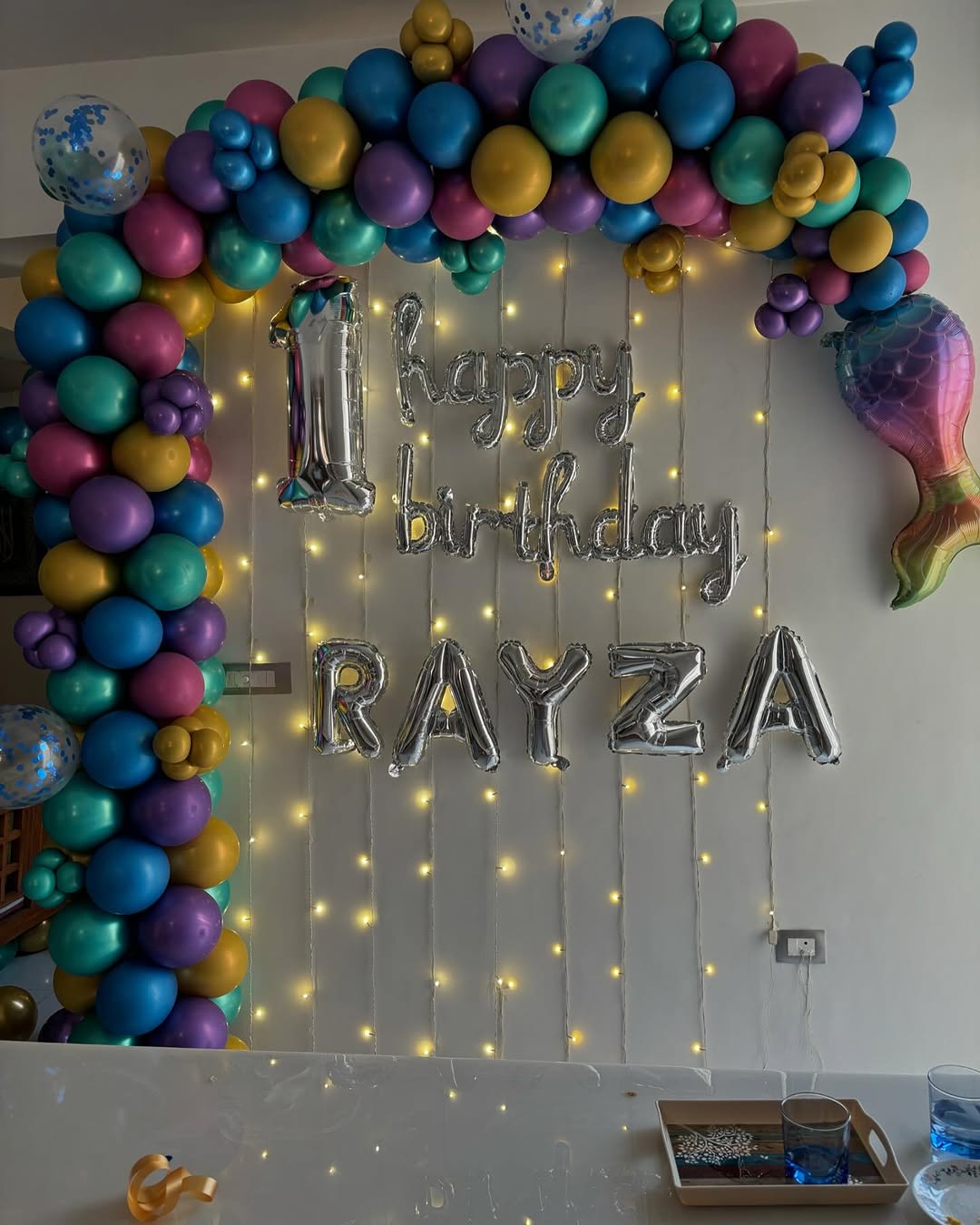 Magical Mermaid-Themed Birthday Decor