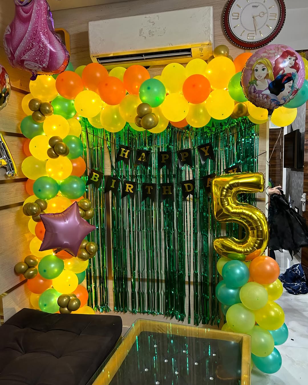 Princess-Themed Birthday Backdrop